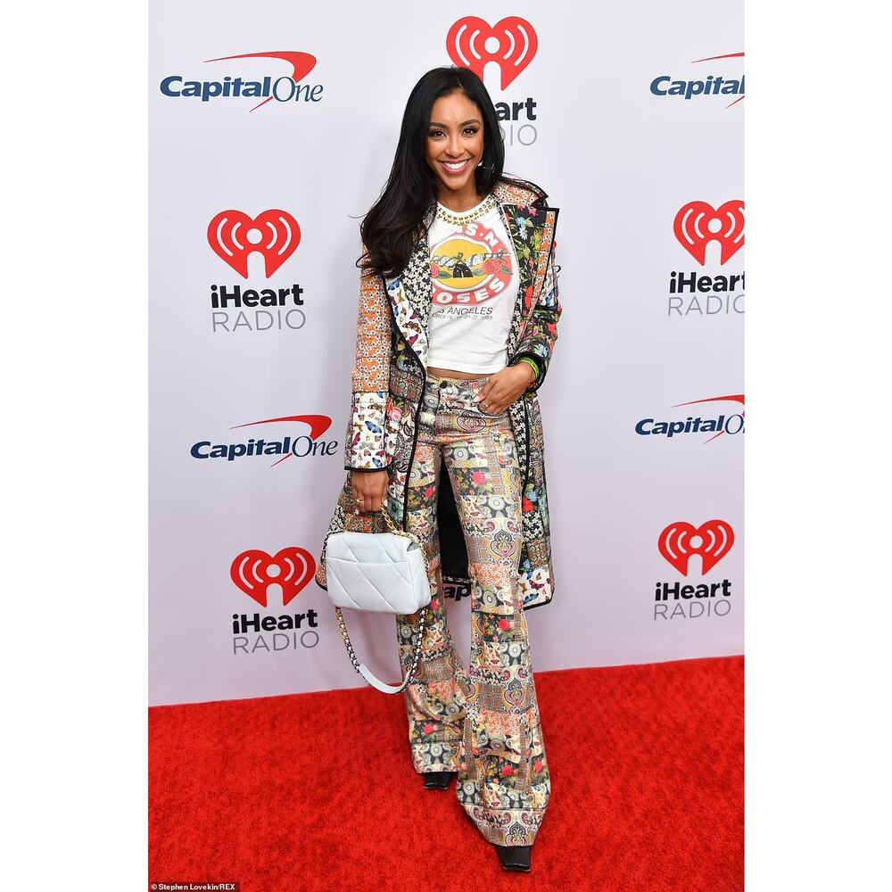 Alice + Olivia Patchwork Bell Bottom Jeans